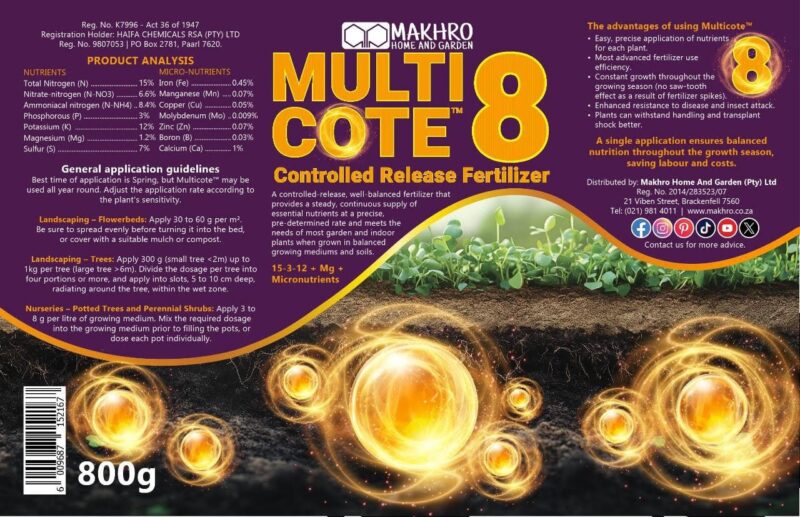 Multicote Slow Release Fertiliser